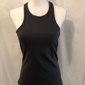 ALO Yoga Gala bra tank grey racerback
